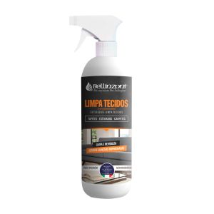 Limpa Tecidos Spray 500ml Bellinzoni Detergente Espuma Seca